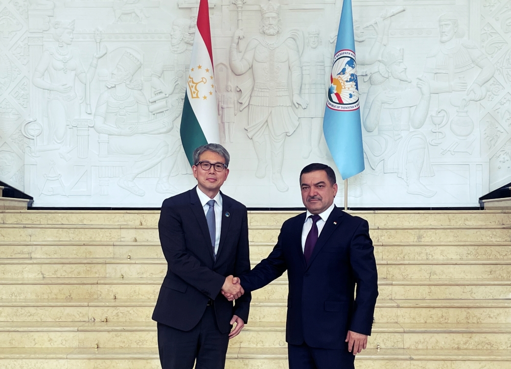 기후변화대사, 타지키스탄 외교부 차관 양자 면담(5.31.)